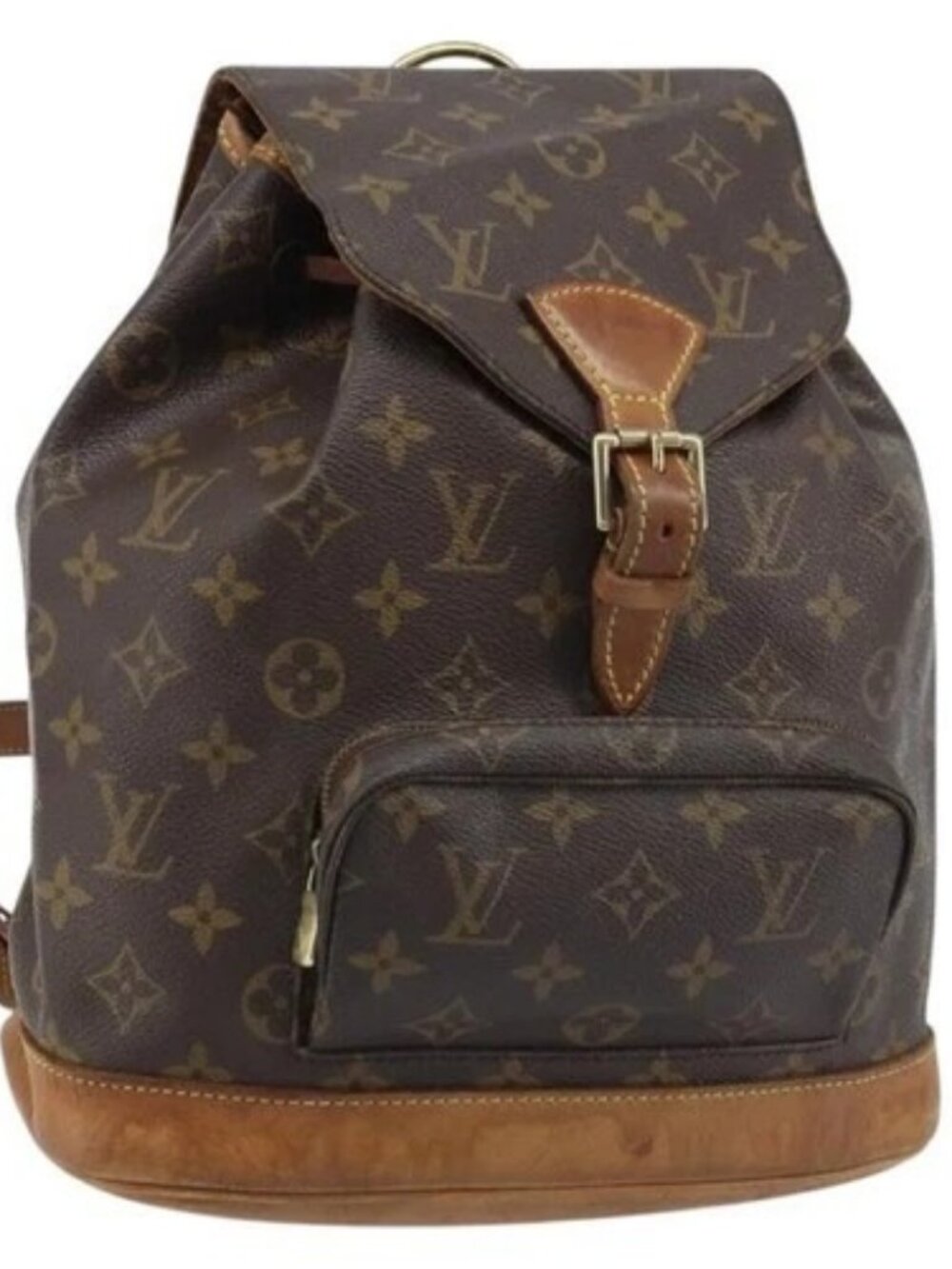 LOUIS VUITTON Monogram Montsouris MM Backpack M51136 LV Auth BSZ653 - Picture 1 of 16